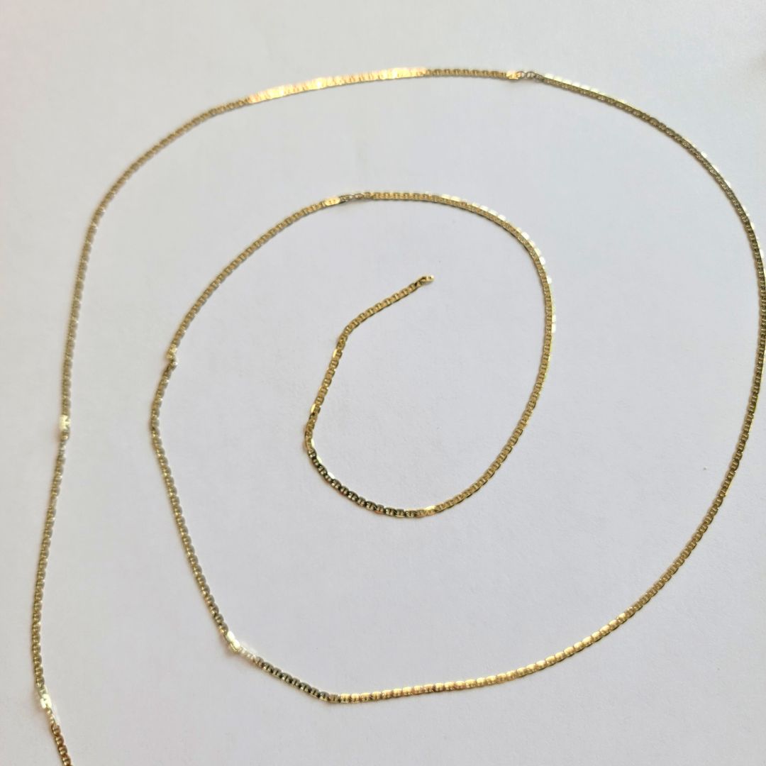 Mariner 14k Yellow Gold Permanent Jewelry Chain
