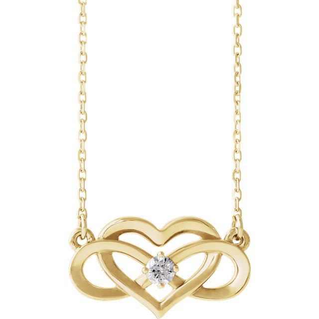 Infinity on sale heart jewelry