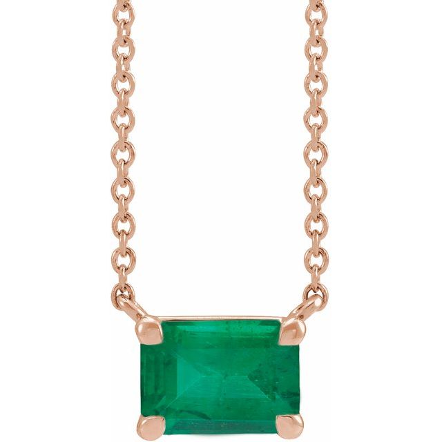 Rose Gold Teardrop Earrings | Emerald Green Wedding Bride Bridesmaids  Jewelry Gift - Glitz And Love
